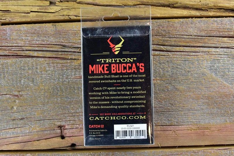 Catch Co Mike Bucca's Baby Bull Shad Swimbait 3.75" 1/2 oz Rainbow Trout - Image 3